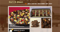 Desktop Screenshot of isntitsweet.com